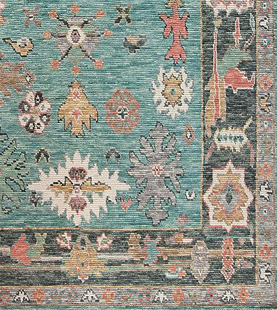 Cascade Hamilton Ithaca Aqua / Charcoal