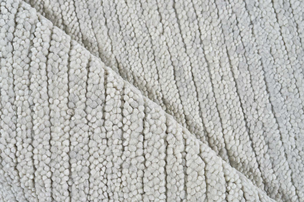 Linear Ribbed Maroon Rug Urth