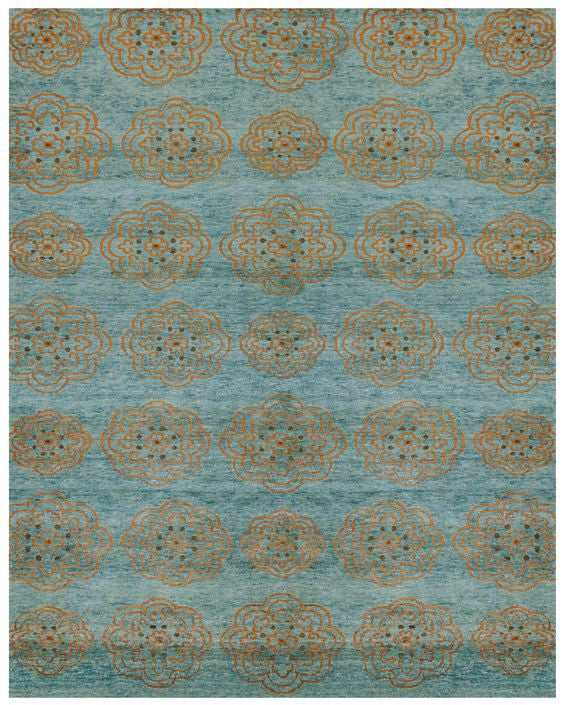 Feizy Qing 6065F Teal