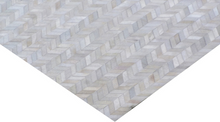 Mosaic Leather Hide Chevron