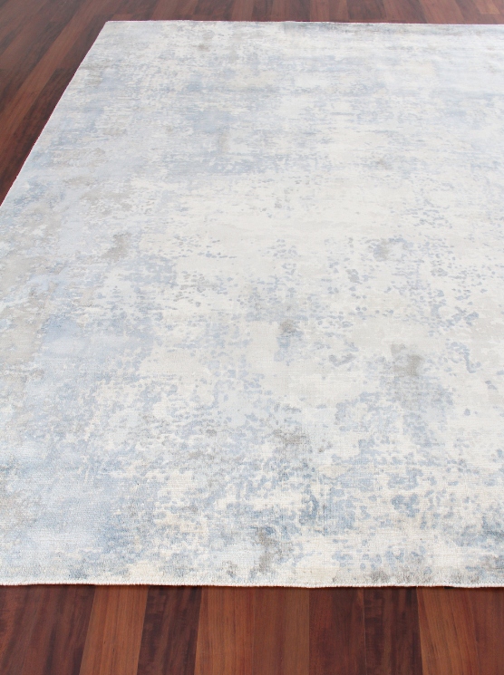 Murano Rugs Murano Blue Ivory Silver Transitional Rug Pattern 4031 – Hemphill's ...