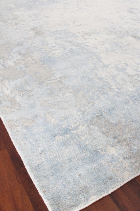 Murano Rugs Murano Blue Ivory Silver Transitional Rug Pattern 4031 – Hemphill's ...